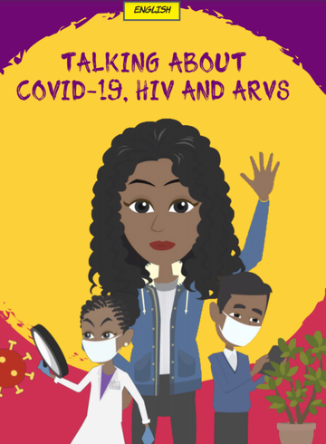 Fatima talks about COVID-19, HIV and ARVs cover
